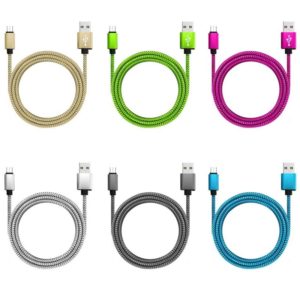 Colorful Beaded 2-in-1 Charging Cable with Custom Logo - 图片 7