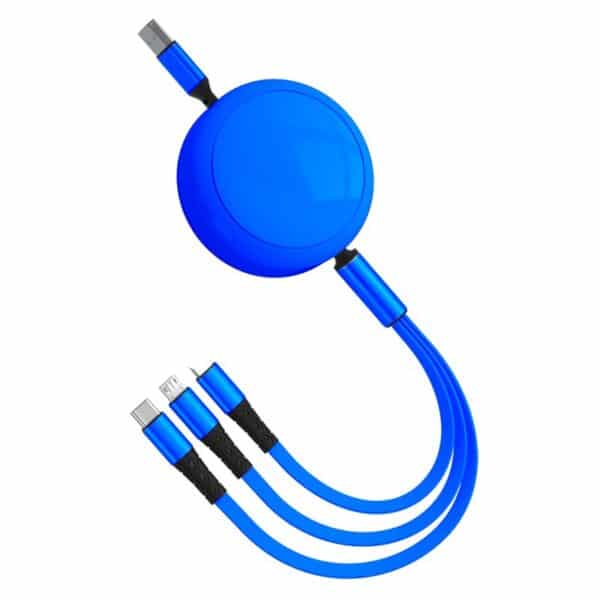 Super Fast 100W Retractable Custom 4-in-i Charging Cable - 图片 7