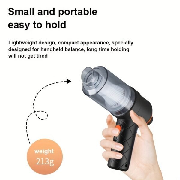 Multifunctional Mini Car Handheld Vacuum Cleaner - Image 7