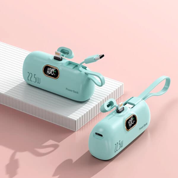 Mini Capsule 5000mah Power Bank - 图片 7