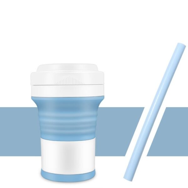 Outdoor Sports Bottle with Straw 18OZ - 图片 7