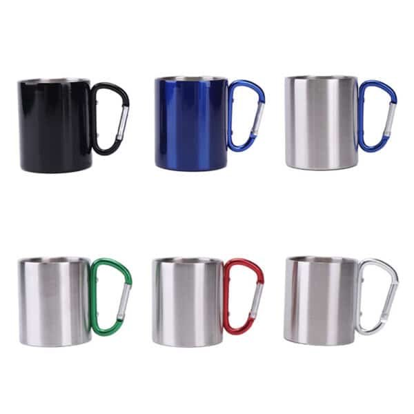 Outdoor Camping Double Stainless Steel Mug 10OZ - Image 7