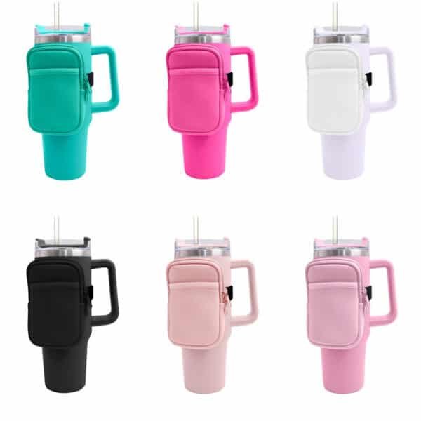 Neoprene 40 Oz. Water Bottle Arm Bag - 图片 7