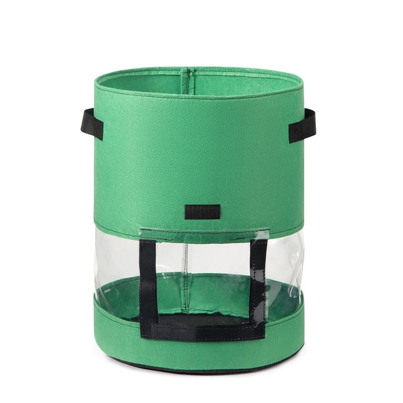 New Creative 7 Gallon Transparent Grow Bag With Flap - Image 7