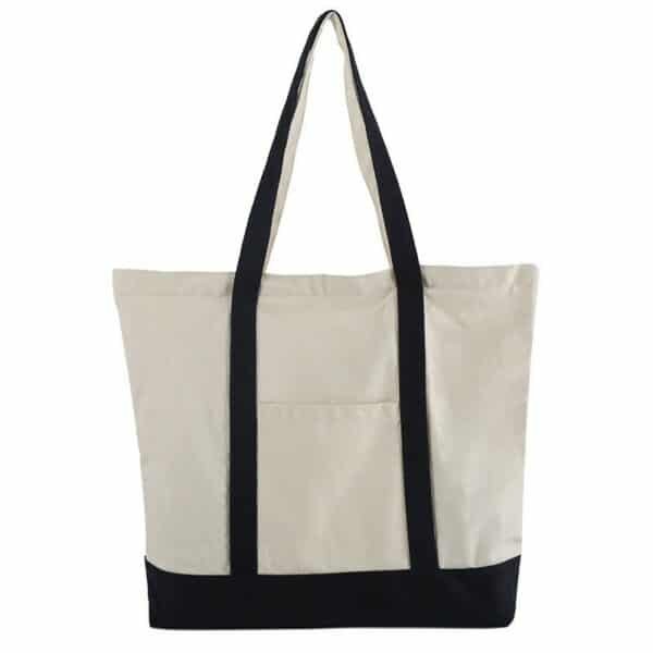 Custom Canvas Two-Tone Tote Bag - Image 7