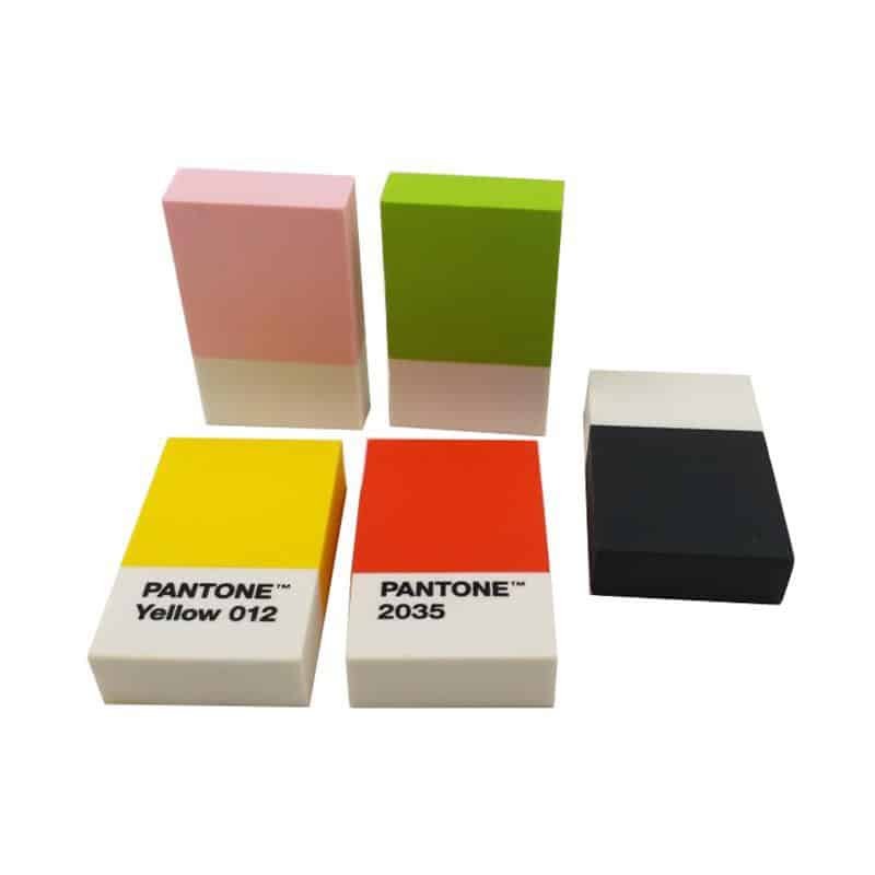 Pantone Color Flat Printing Eraser - 图片 7