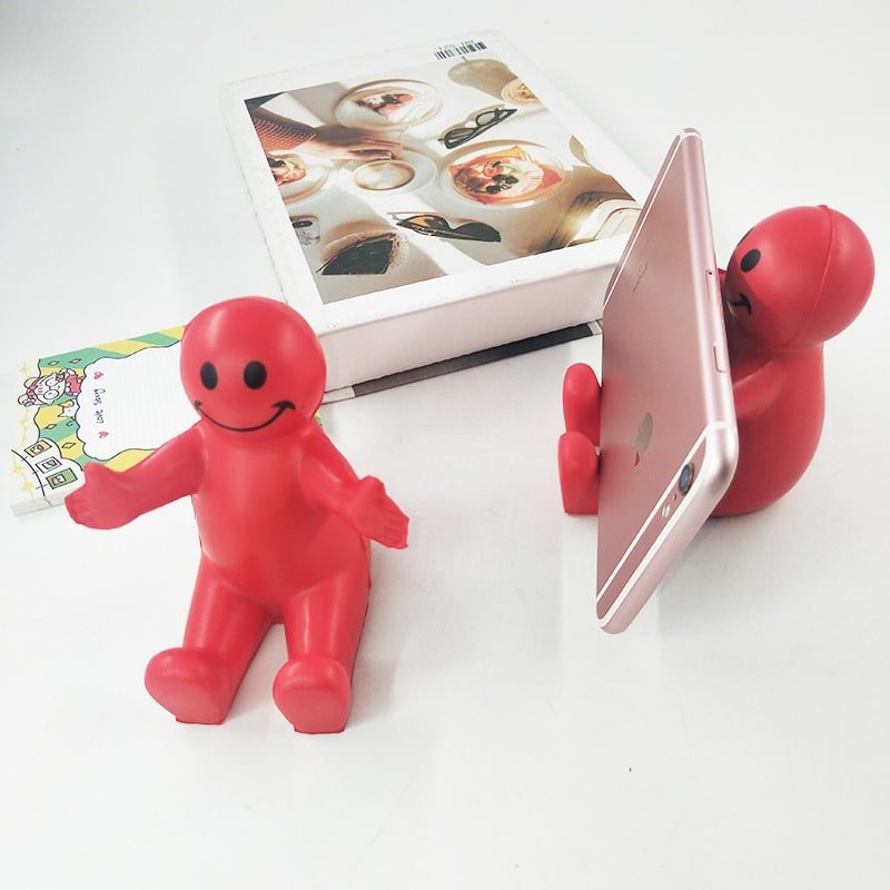 New PU Smiley Person Ornament Cell Phone - Image 7