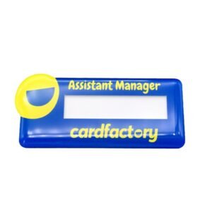 Reusable PVC Magnetic Reusable Name Badge with Custom Logo - 图片 7