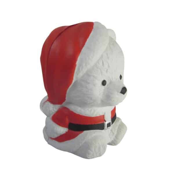 Squishy Christmas Teddy Dog Stress Ball - 图片 7