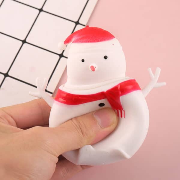 Snowman Squishy Stress Ball - 图片 7