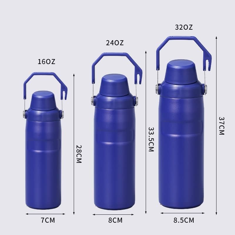 Large Capacity Handle Portable Insulated Bottle 16oz - 图片 7