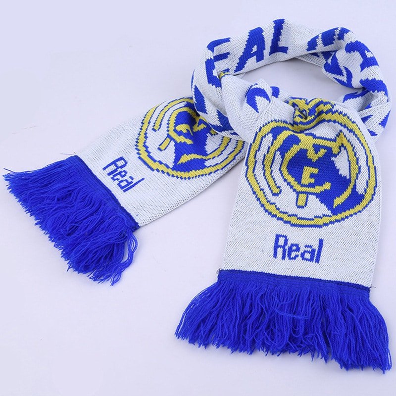 Knitted Woven Sports Scarf with Tassel - 图片 7