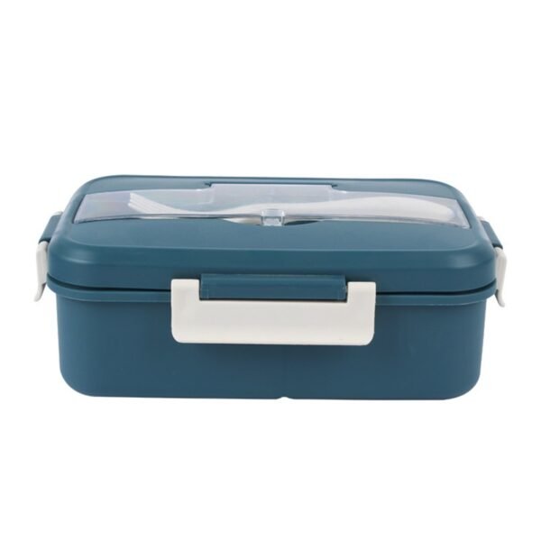 Portable Three Compartment Plastic Lunch Box - 图片 7