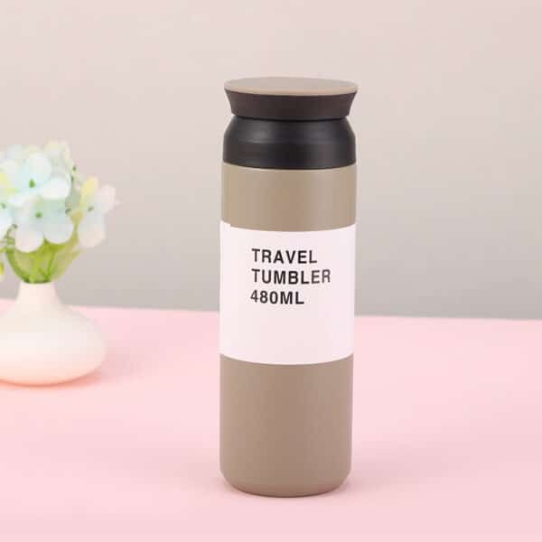 Vacuum Frosted 304 Stainless Steel Water Cup Portable Coffee Mug - 图片 7