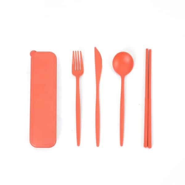 Wheat Straw Tableware Set - Image 7