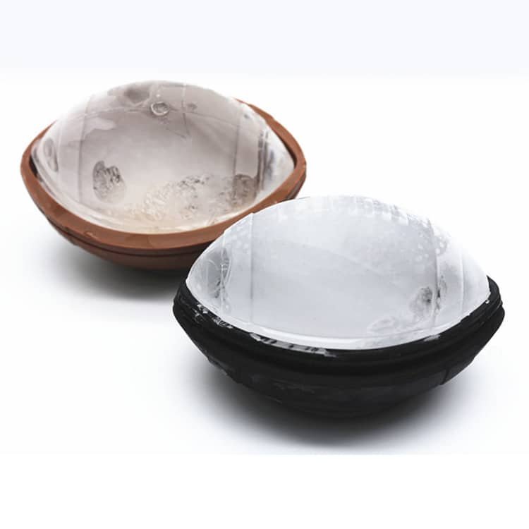 Silicone Football Shaped Ice Ball Mold - Image 7