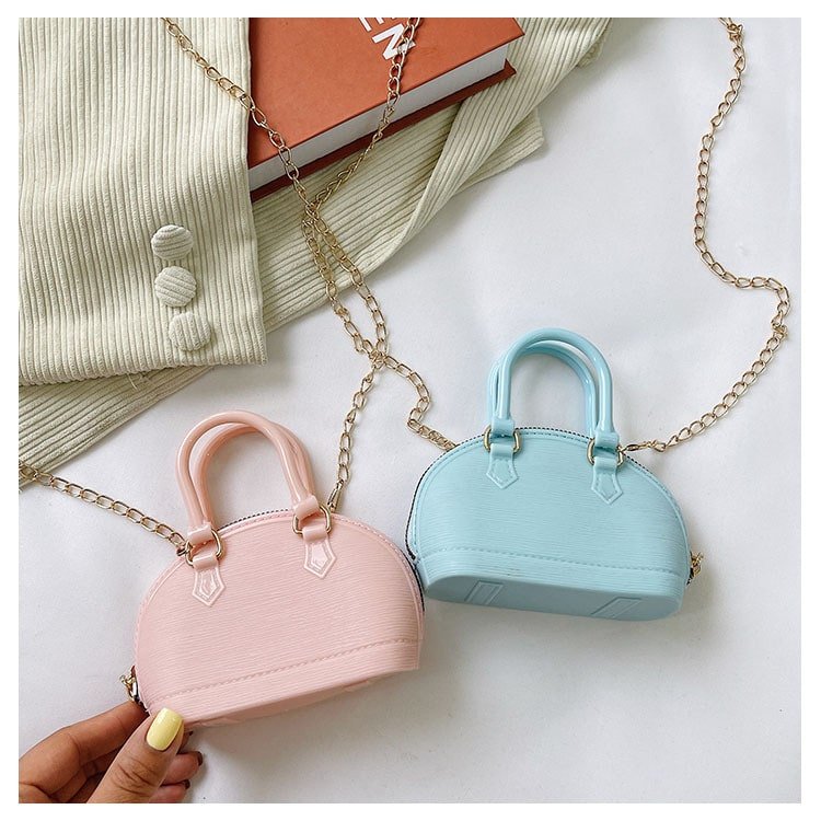 Mini Shell Pattern Handbag - Image 8