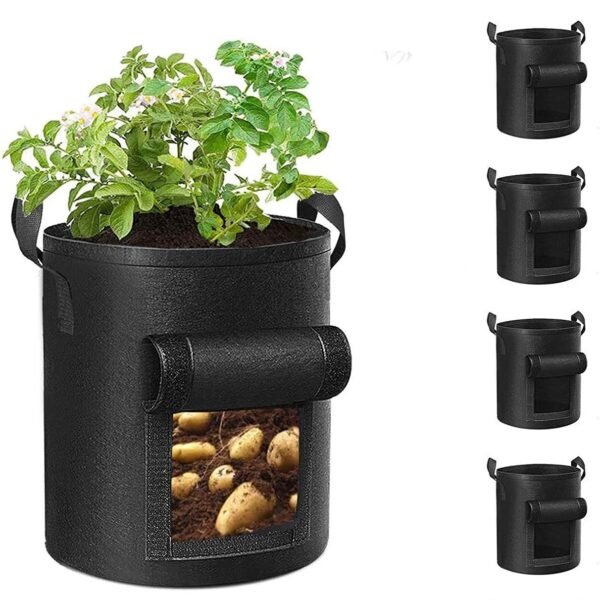 Customized Grow Bag With Flap 4 Gallon - Image 8