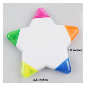 Five-Color Human Highlighter with Logo - 图片 8