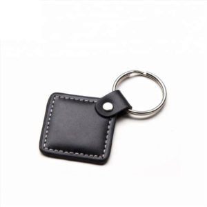 Miniature Gift Leather Keychain with Custom Logo - Image 8