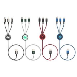 3 in 1 Fast 66W Charging Cable Custom Logo - 图片 8
