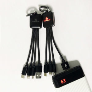 Customized Logo 3 in 1 Fast Charging Cable - 图片 8