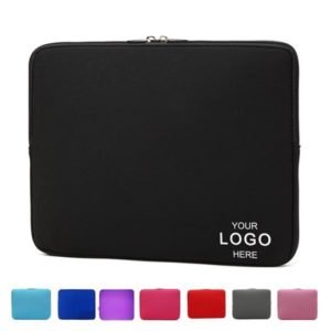 Felt Fabric Lock Button Laptop Sleeve - Image 8