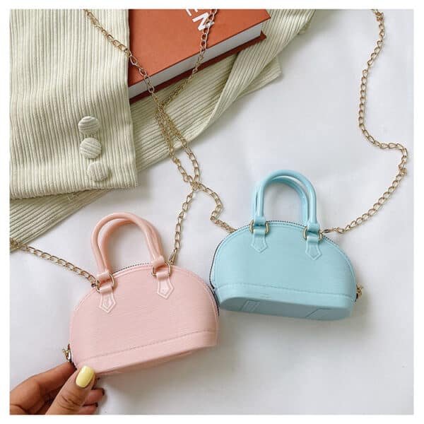 Mini Shell Pattern Handbag - Image 9